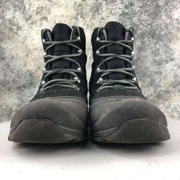 Sorel Men\'s Size 9 Buxton Black Suede Fleece Waterproof Lace-Up Winter Boots main image 7